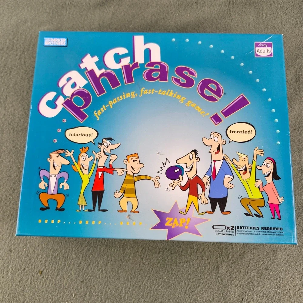 Parker Brothers catch phrase